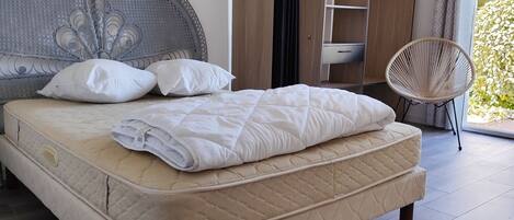 3 chambres, fer et planche Ă repasser