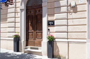 Facciata della struttura