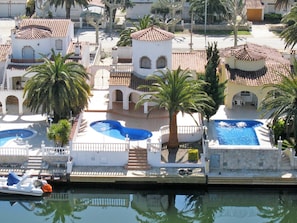 Villa | Exterior - Elegant Family Villa With Pool, Mooring (Castello d'Empuries)