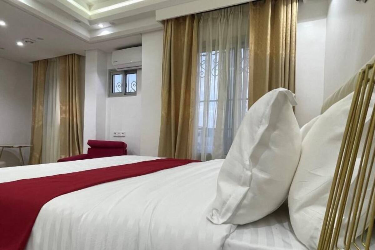 Doppia Comfort, balcone, vista città | Postazione laptop, Wi-Fi gratuito