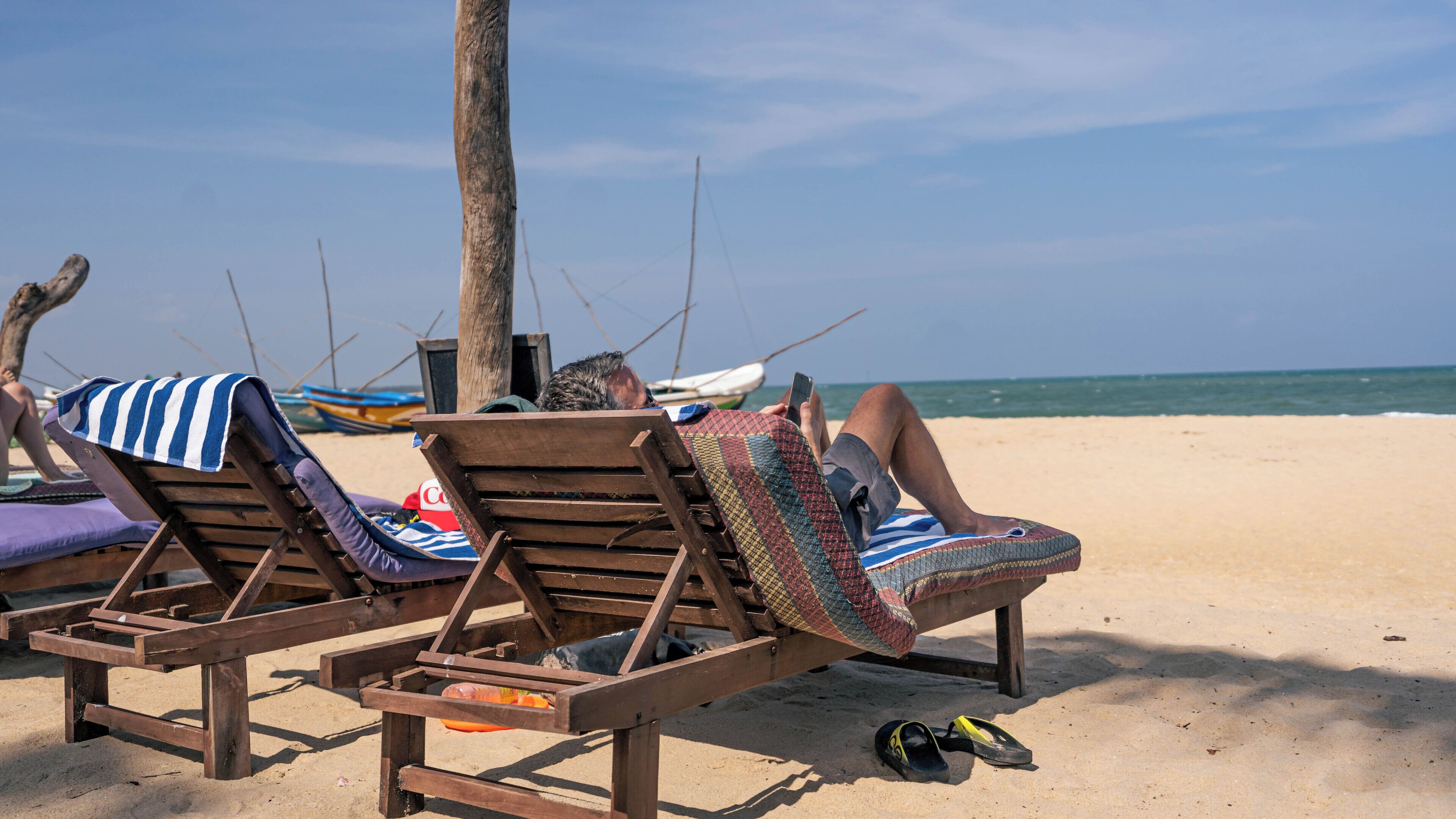Beach nearby, white sand