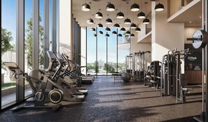 Fitnessbereich