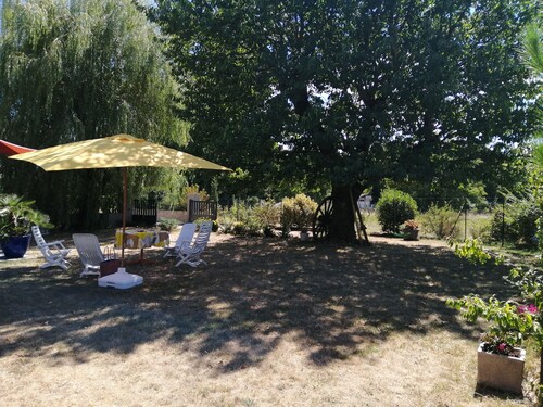 Stone barn conversion for 4 people, with swimming pool.