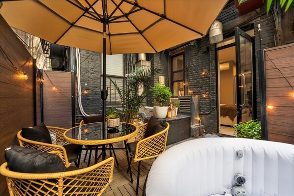 Restaurante al aire libre