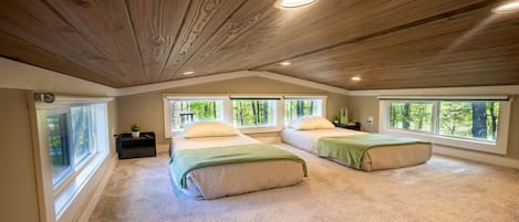 1 bedroom, travel crib, WiFi, bed sheets
