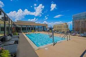 Una piscina climatizada