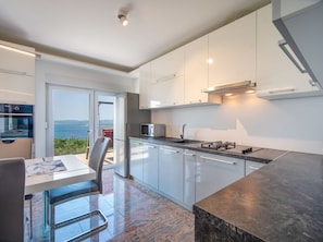 Microwave, oven, dishwasher