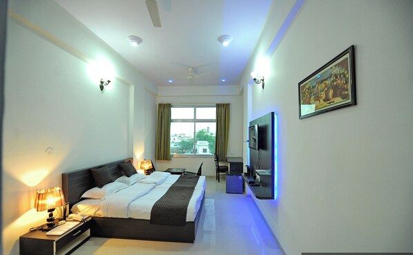 Kahden hengen superior-huone | Työpöytä, ilmainen Wi-Fi