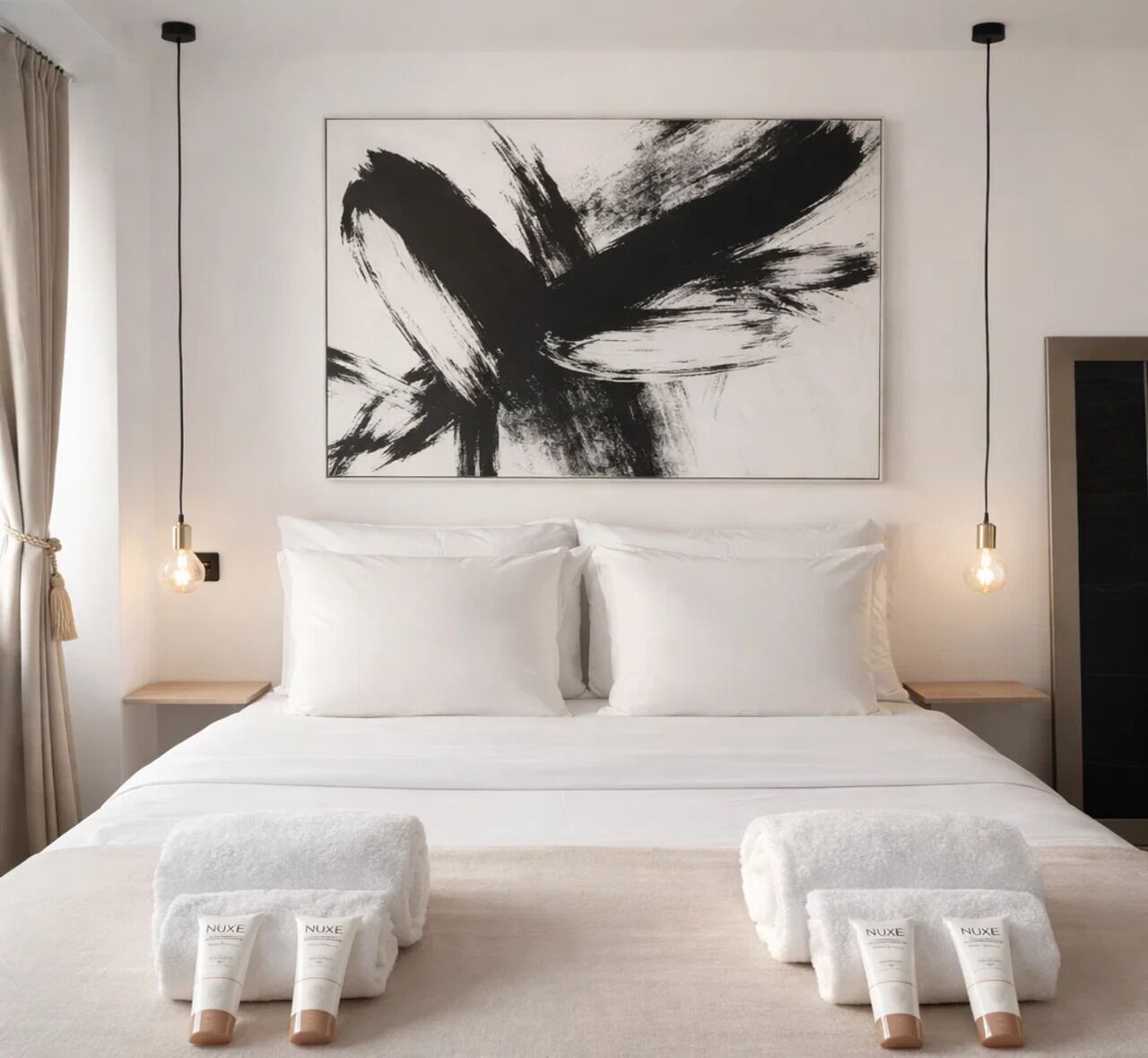 Apartamento, vista para o pátio | Ferros/tábuas de passar roupa, berço de viagem, Wi-Fi de cortesia