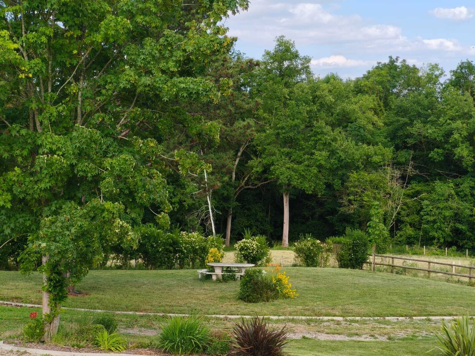 Enceinte de l’hébergement