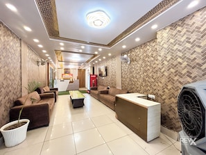 Sala de estar en el lobby