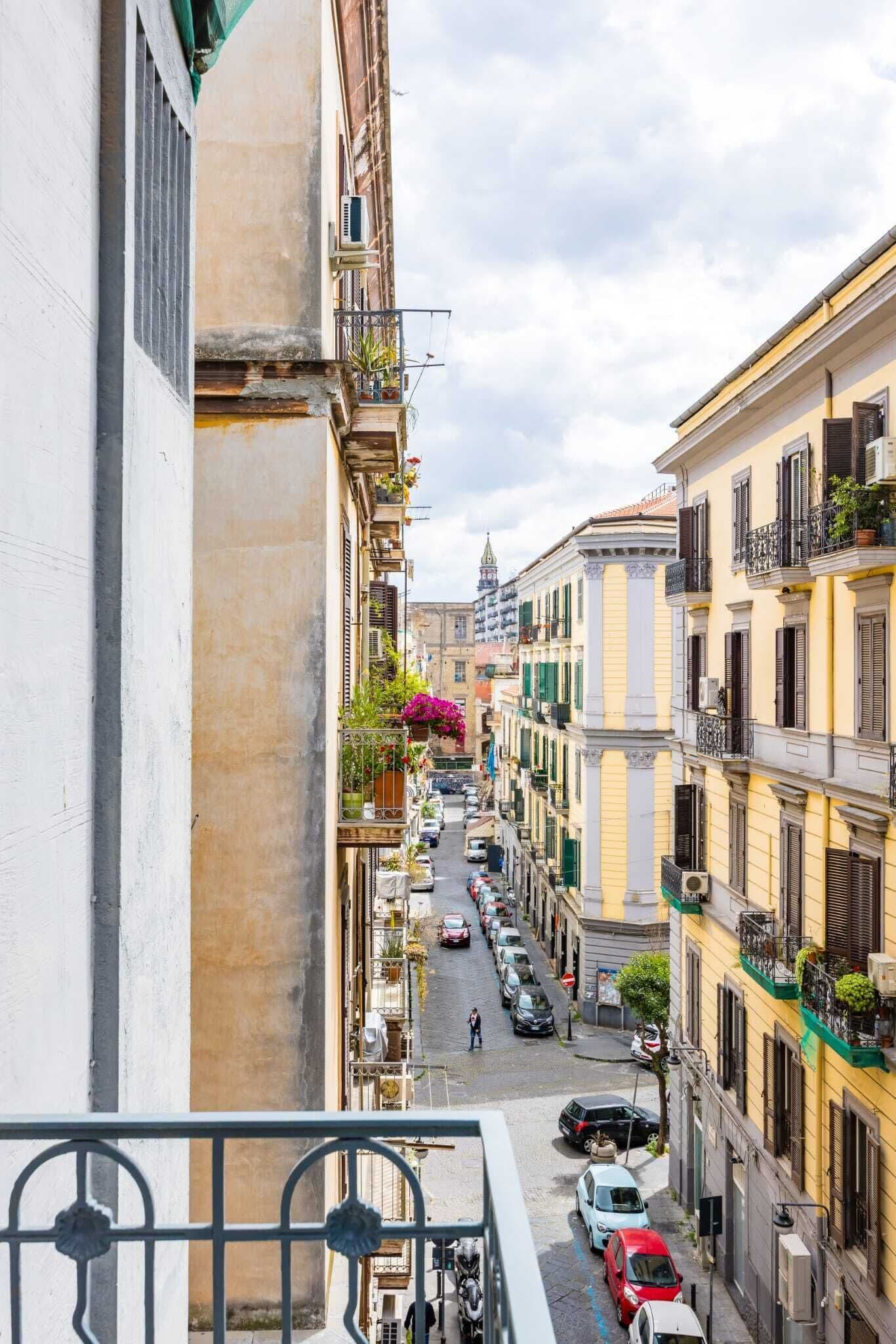 Kaupunkinäkymä majoituspaikasta