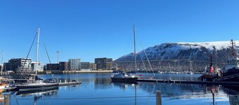 Arctic Skyview Retreat in Tromso - With Parking