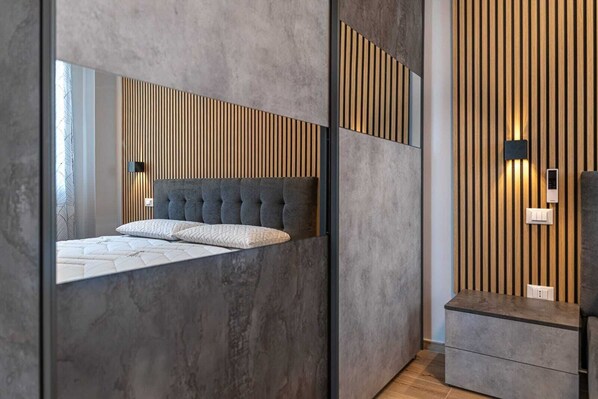 1 غرفة نوم وواي فاي وملاءات أسرّة