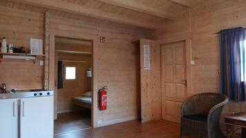 Basic Cabin, Balcony, Garden View | Free WiFi, bed sheets