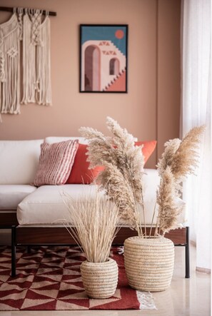 Apartment | Interior - Xuru Stays I Exotic 1bdr w/ Outdoor Terrace Pool & Beach Access (El Gouna)