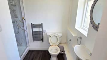Towels, soap, toilet paper