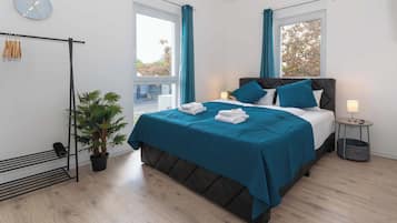 1 Schlafzimmer, Schreibtisch, Bügeleisen/Bügelbrett, WLAN