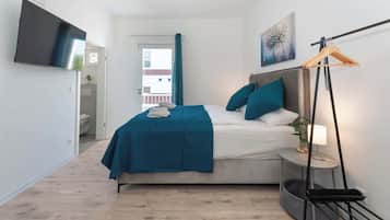1 Schlafzimmer, Schreibtisch, Bügeleisen/Bügelbrett, WLAN