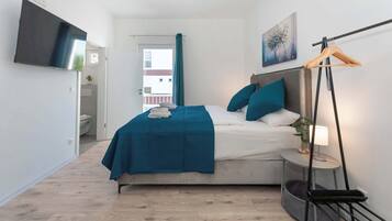 1 Schlafzimmer, Schreibtisch, Bügeleisen/Bügelbrett, WLAN