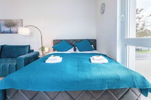 1 soverom, skrivebord, strykejern/-brett og wi-fi