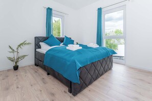 1 soverom, skrivebord, strykejern/-brett og wi-fi