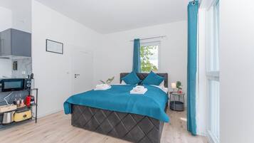 1 Schlafzimmer, Schreibtisch, Bügeleisen/Bügelbrett, WLAN
