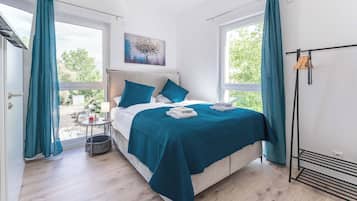 1 Schlafzimmer, Schreibtisch, Bügeleisen/Bügelbrett, WLAN