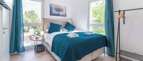 1 Schlafzimmer, Schreibtisch, Bügeleisen/Bügelbrett, WLAN