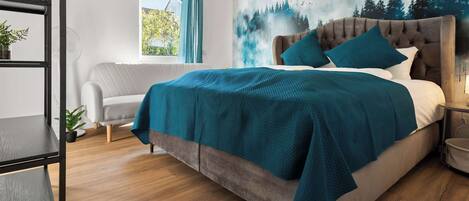 2 chambres, bureau, fer et planche à repasser, Wi-Fi