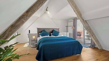 4 dormitorios, escritorio, tabla de planchar con plancha y wifi