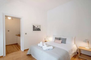 1 bedroom, iron/ironing board, travel crib, WiFi