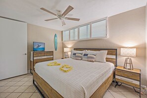 Appartement, 1 slaapkamer | 1 slaapkamer, een strijkplank/strijkijzer, gratis wifi