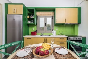 Private kitchen - Villa Klio (Pitsidia Heraklion Crete)