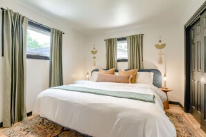 5 chambres, bureau, fer et planche à repasser, accès au Wi-Fi (inclus)