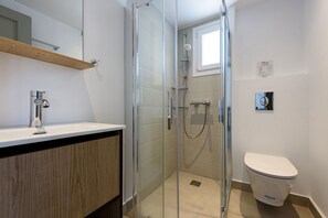 Apartamento superluxo, vista para o mar | Banheiro