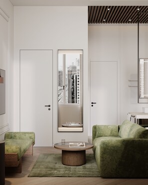 Superior | Hypo-allergenic bedding, minibar, in-room safe, desk - LOVIS Suites Vienna (Vienna)