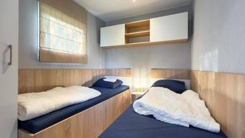 2 bedrooms, individually furnished