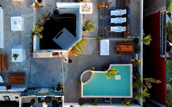 Enceinte de l’hébergement