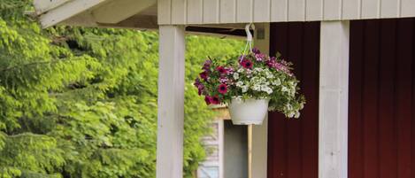 Chambre Double, patio, vue jardin | Terrasse/Patio