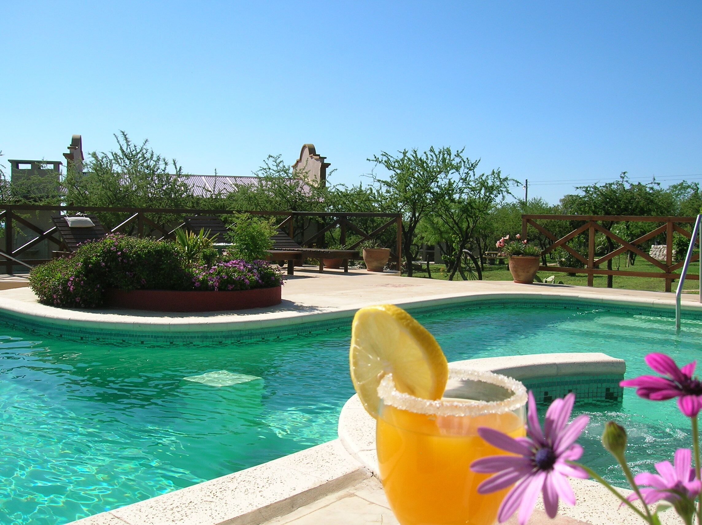 Seasonal outdoor pool