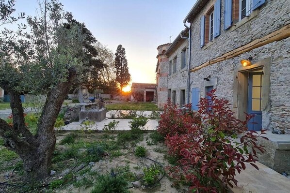 Overnatningsstedets område