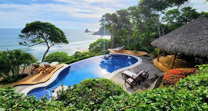 AMAZING BEACH VIEW AND SUNSETS – 13M INFINITY POOL – DIRECT PRIVATE BEACH ACCESS