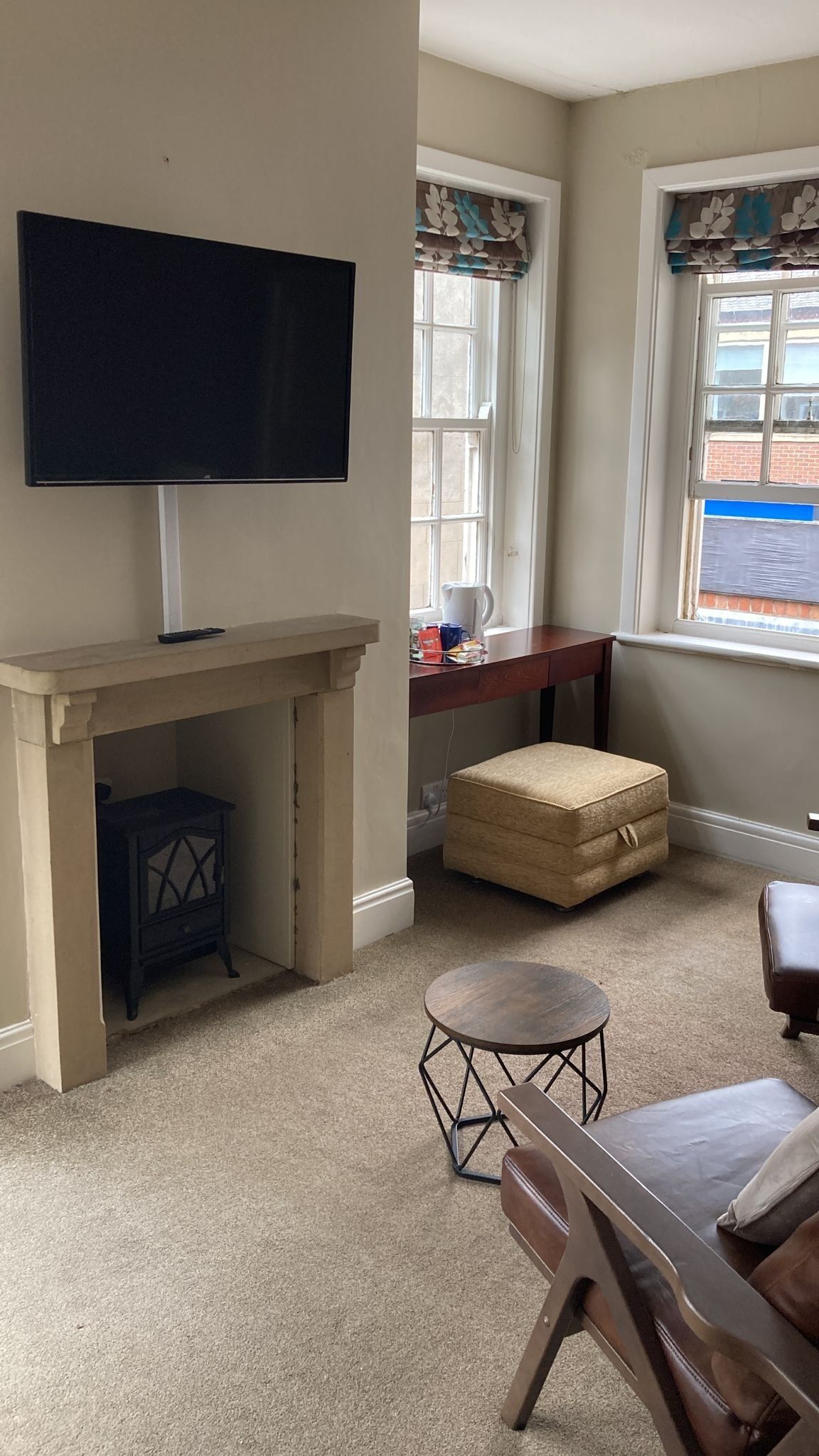 高級雙人房 | 起居區