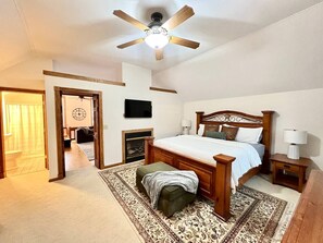 3 dormitorios, escritorio, tabla de planchar con plancha y wifi