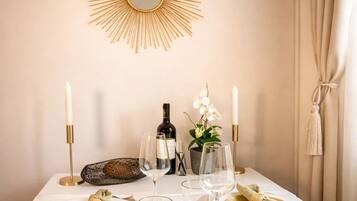 Standard Apartment, Courtyard View | Living area | 80-cm Smart TV with digital channels