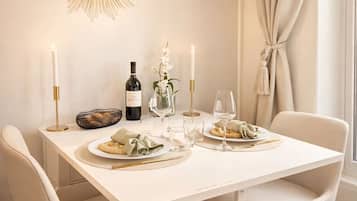 Standard Apartment, Courtyard View | Living area | 80-cm Smart TV with digital channels