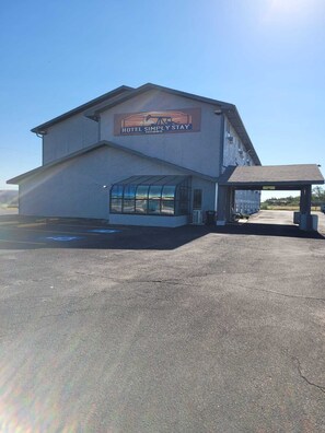 Fassade der Unterkunft