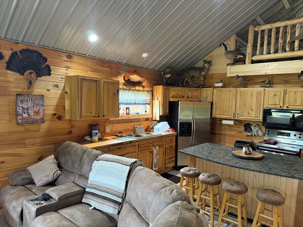 Smart TV - Sportsman's Paradise Katadhin Area Cabin Sleeps 10-15 Four Season (Mount Chase)