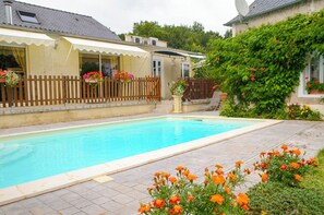 Piscine couverte, piscine chauffée